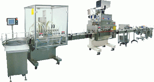 Automatische inline dop montagemachine